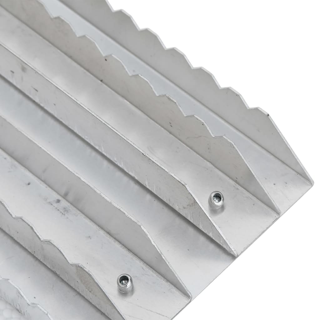 Roskammen 3 St Aluminium Zilverkleurig