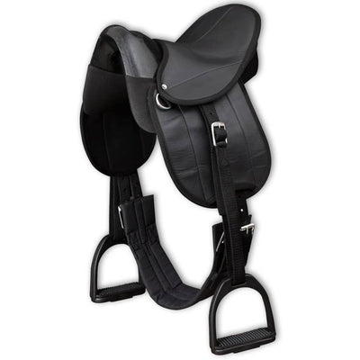 Ponyzadel Set 10&quot; Zwart
