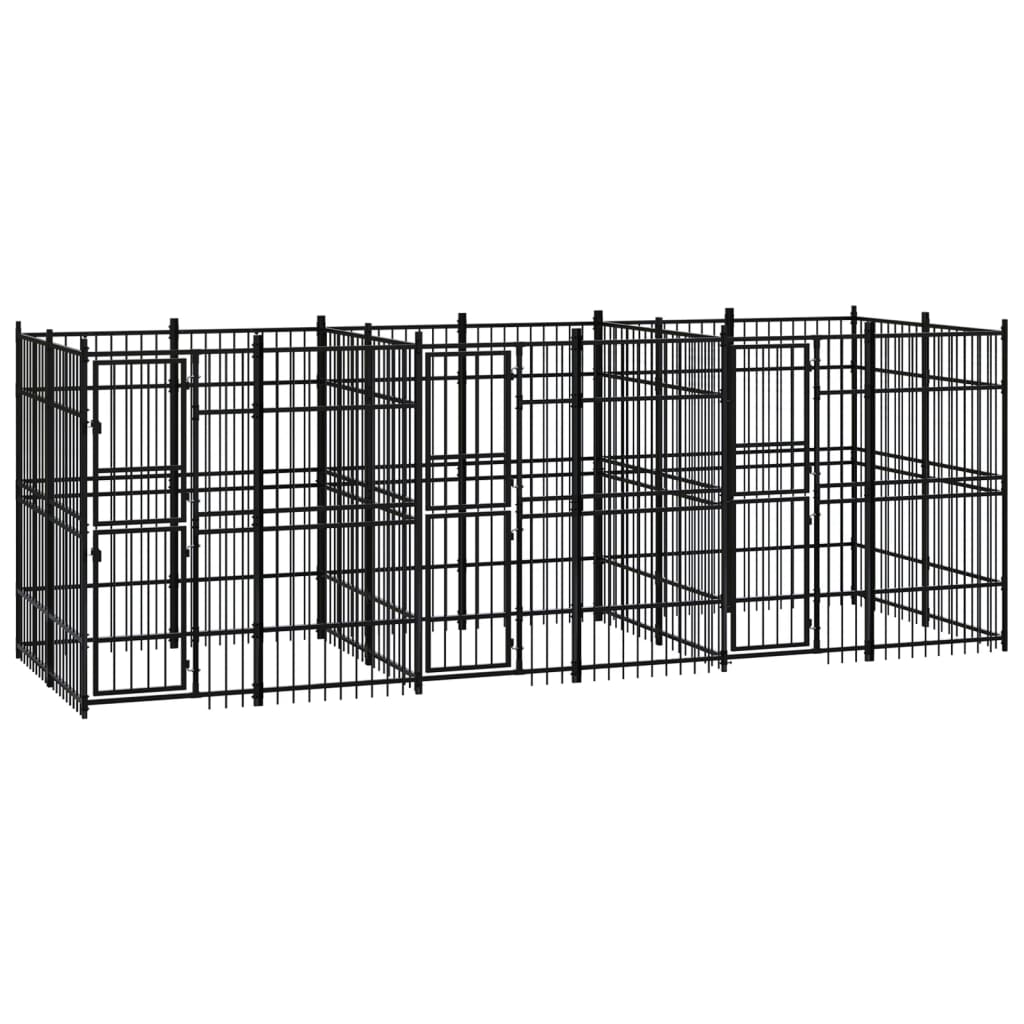 Hondenkennel 7,37 M² Staal
