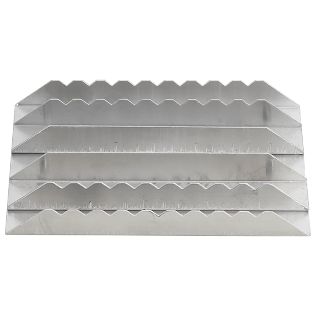 Roskammen 3 St Aluminium Zilverkleurig